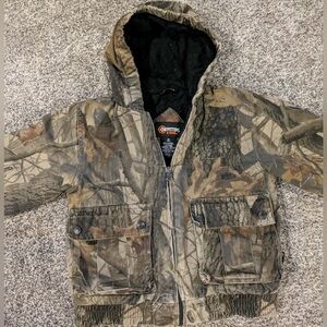 Youth Camo Hooded Jacket Real Tree Hunting